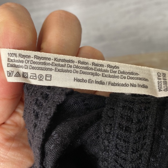 Free People Intimately black crop top size S - Picture 6 of 6